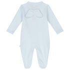 Blue Angel Wings Babygrow, 1, hi-res